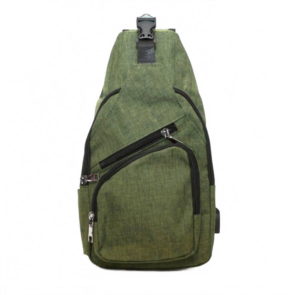 NEW CALLA women's anti theft shoulder bag in green
